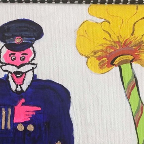 Old Fred Painting from Yellow Submarine 8x10